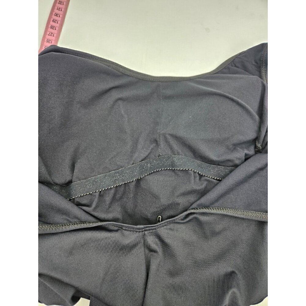 NWOT Pez D'Or Black Maternity Swimsuit Womens L One Piece Bathing Suit - Picture 3 of 7
